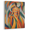 Electric Wall Art: Vibrant Abstract Electric Painting for Modern Decor