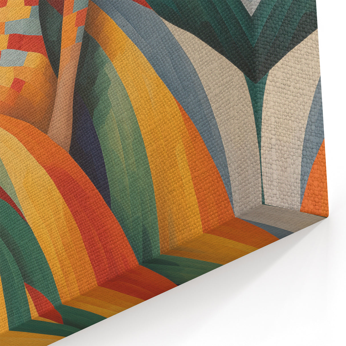 Electric Wall Art: Vibrant Abstract Electric Painting for Modern Decor