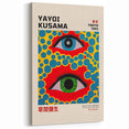 Maximalist Wall Art - Vibrant Eye Design by Yayoi Kusama | Bold Decor
