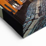 Sunlit Stockholm Alley – Scenic Stockholm Wall Art on Canvas & Prints