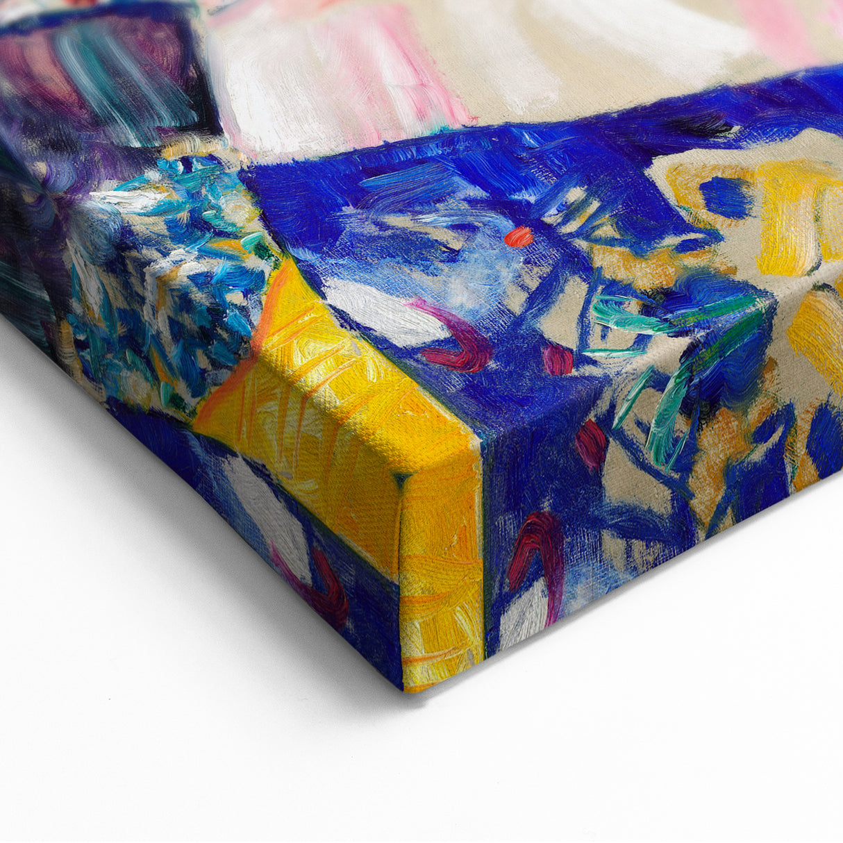 Maximalist Wall Art - Vibrant Abstract Composition | Bold and Expressive Decor