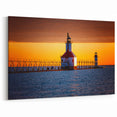 Lighthouse at Sunset – Stunning Coastal Wall Art on Canvas & Prints