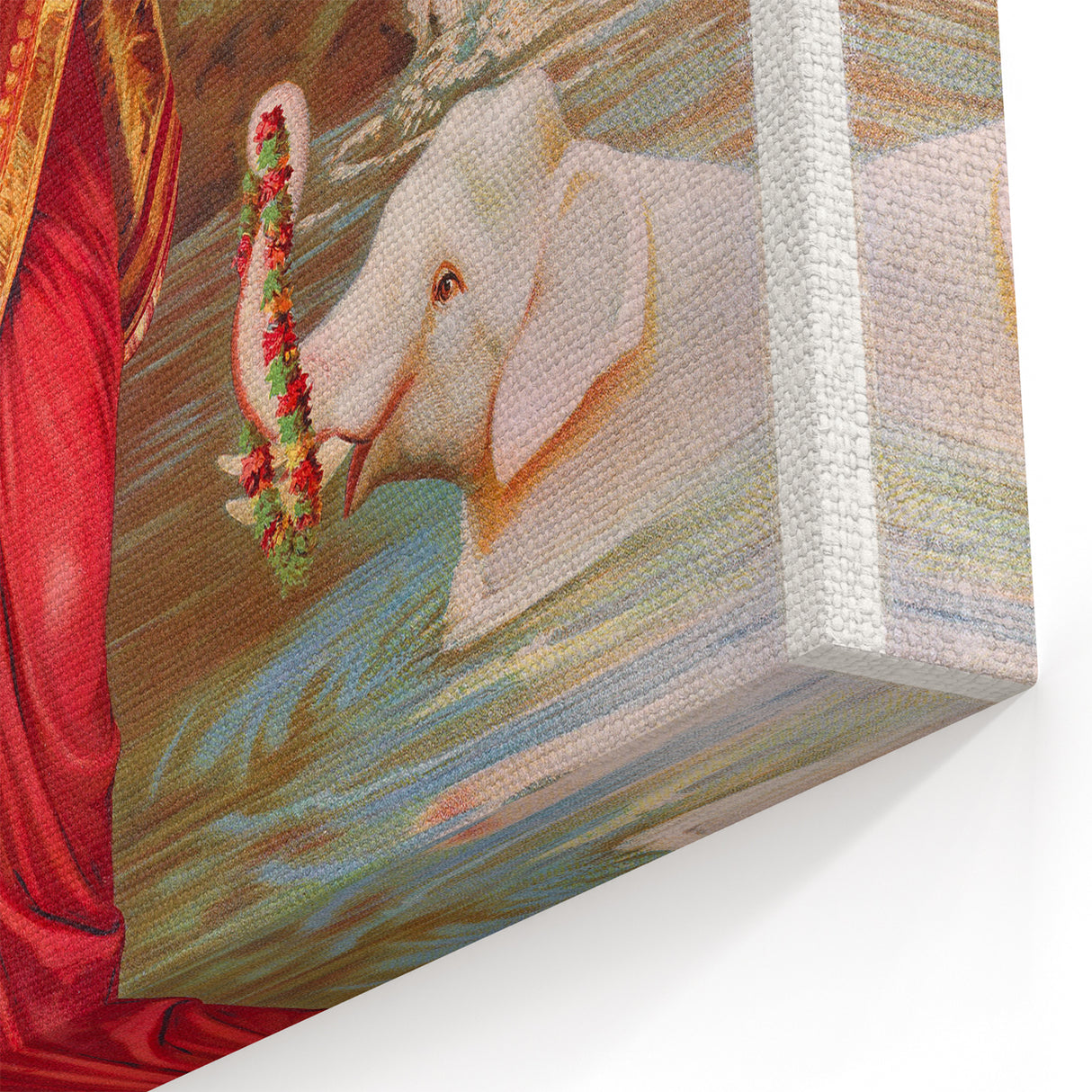 Maximalist Wall Art – Vibrant Maximalism Featuring Goddess Lakshmi