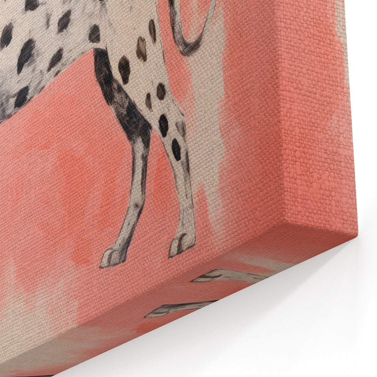 Maximalist Wall Art – Eclectic Decor with Bold Dog Silhouette