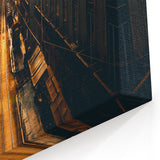 Stockholm Street Scenes Wall Art – Golden Hour Canvas Print