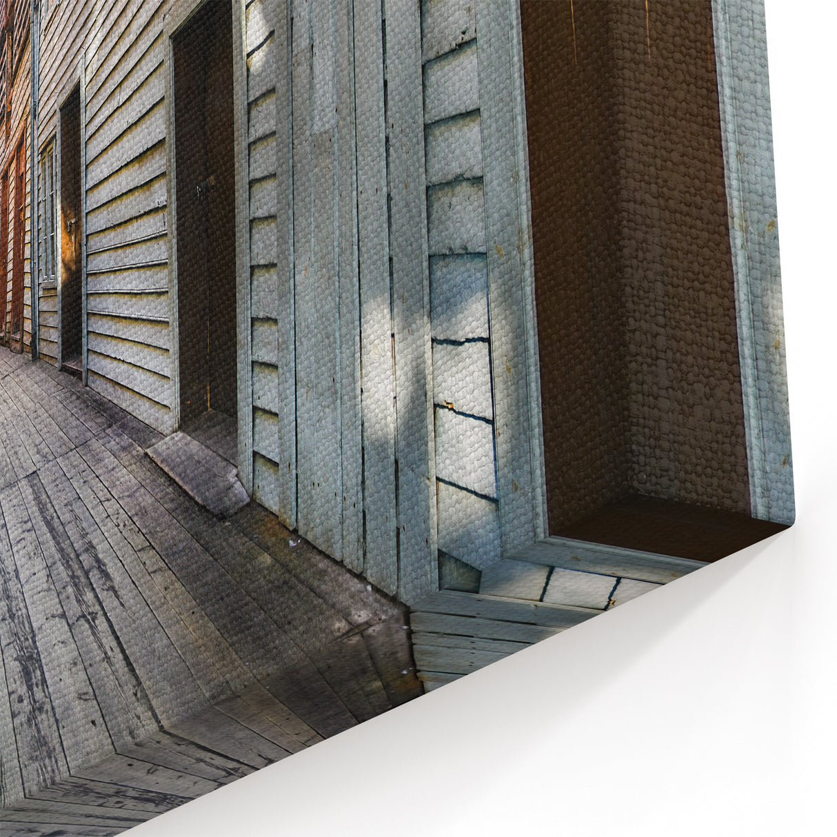 Scenic Stockholm Architecture Art – Historic Alleyway Canvas Prints