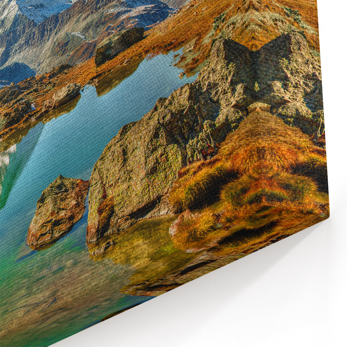 Switzerland Wall Art - Majestic Matterhorn Mountain Reflection Swiss Scenic Prints