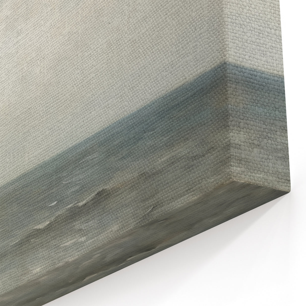 Minimalist Seascape Wall Art – Soft Tones of the Tranquil Horizon