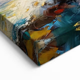 Majestic Voyage – Textured Sailboat Canvas Art for Dynamic Spaces