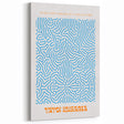 Contemporary Canvas Art – Modern Abstract Print Inspired by Yayoi Kusama
