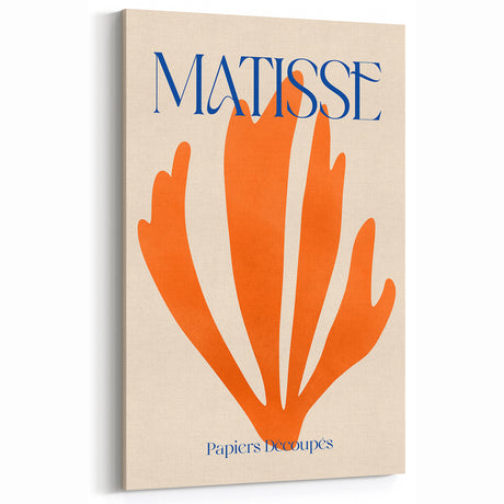 Modern Wall Decor – Matisse-Inspired Abstract Art on Contemporary Canvas