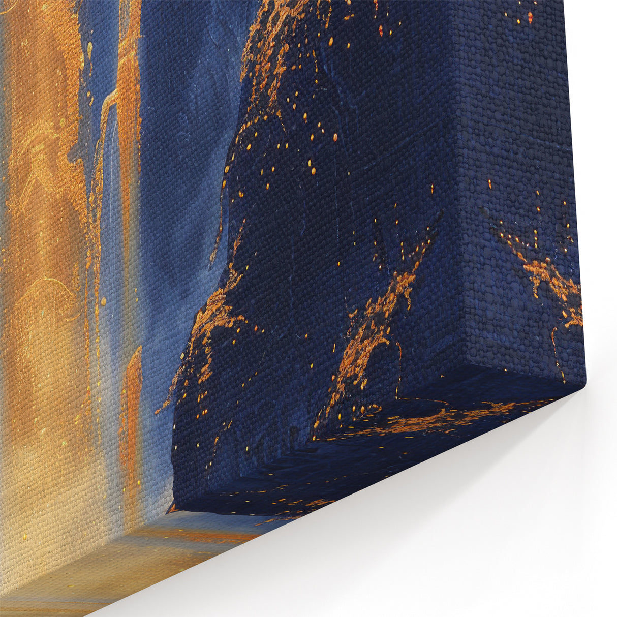 Bold Waterfall Glam Wall Art - Luxury Metallic and Chic Decor