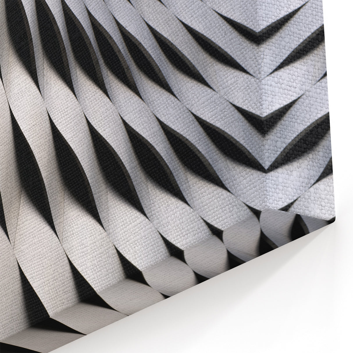 Modern Switzerland Wall Art - Abstract Swiss Architecture Canvas Print