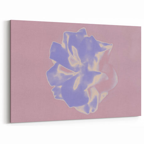Abstract Nature-Inspired Gradient Flower Art with Soft Pastel Hues