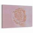 Abstract Floral Nature-Inspired Gradient Art with Soft Earthy Tones