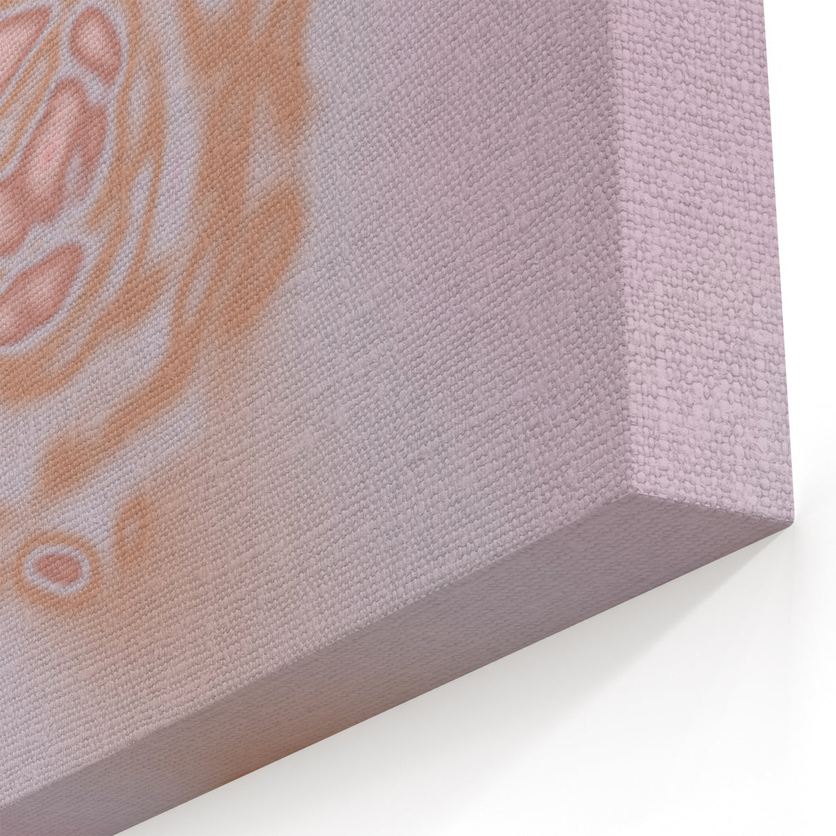 Abstract Floral Nature-Inspired Gradient Art with Soft Earthy Tones