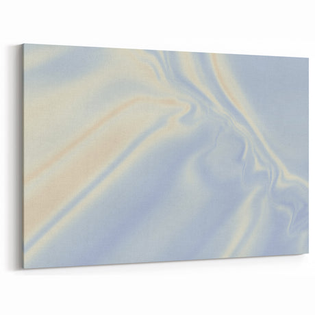 Soft Blue Gradient Nature-Inspired Wall Art with Subtle Textures