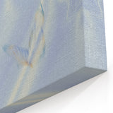 Nature-Inspired Gradient Wall Art with Delicate Butterfly Motifs
