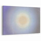 Nature-Inspired Abstract Gradient Wall Art with Soft Sunburst Tones