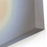 Nature-Inspired Abstract Gradient Wall Art with Soft Sunburst Tones