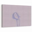 Minimalist Nature-Inspired Wall Art with Subtle Lilac and Gray Hues