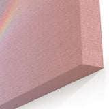 Pastel Gradient Wall Art with Subtle Rainbow Effect and Grainy Texture