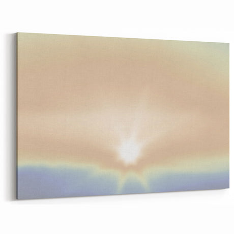 Nature-Inspired Gradient Sunset Art | Abstract Textured Wall Décor