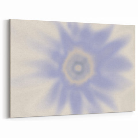 Nature-Inspired Floral Gradient Art | Abstract Flower Textured Canvas