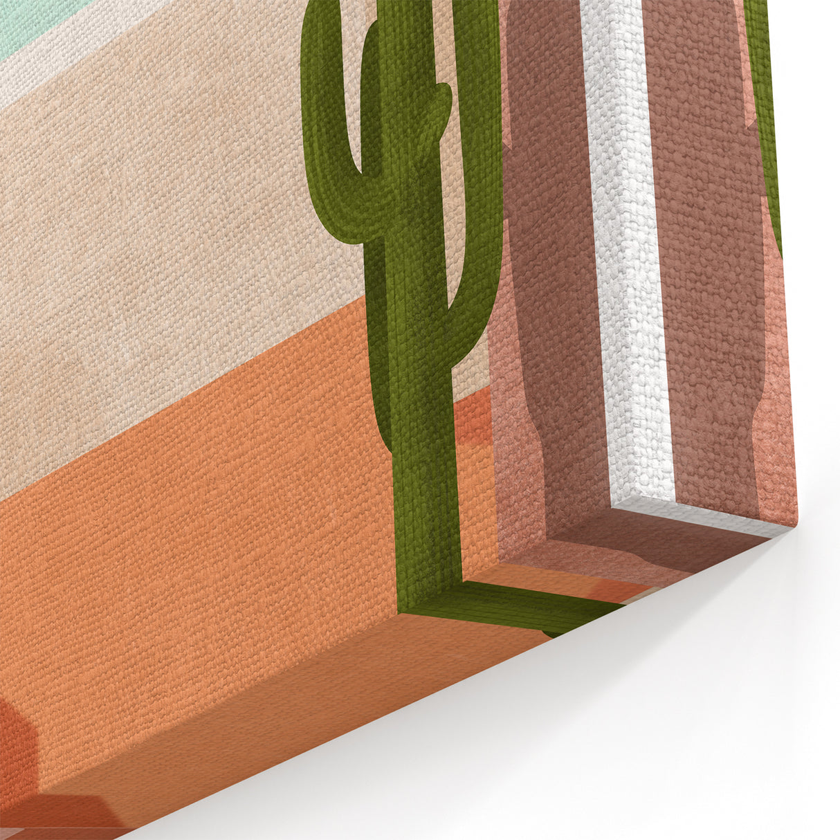 Contemporary Art Prints - Modern Wall Decor with Moroccan Staircase Scene