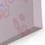 Abstract Pink and Blue Gradient Art | Nature-Inspired Modern Wall Décor