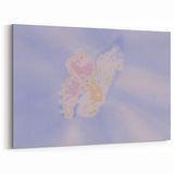 Abstract Butterfly Gradient Art | Nature-Inspired Soft Pastel Wall Décor