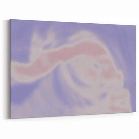 Abstract Butterfly Gradient Art | Soft Pastel Nature-Inspired Wall Décor