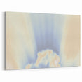 Abstract Sunrise Gradient Art | Nature-Inspired Soft Textured Wall Décor