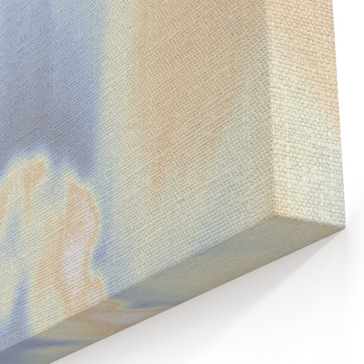 Abstract Sunrise Gradient Art | Nature-Inspired Soft Textured Wall Décor