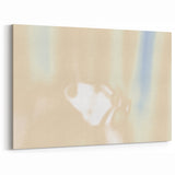 Abstract Nature-Inspired Beige Gradient Art | Soft Textured Wall Décor