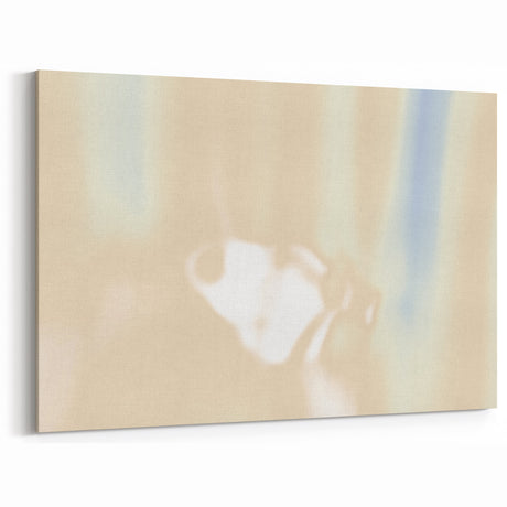 Abstract Nature-Inspired Beige Gradient Art | Soft Textured Wall Décor