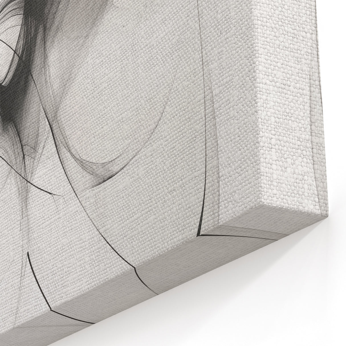 Modern Minimalist Wall Art - Black and White Abstract Line Art Prints