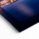 Geneva Wall Art - Stunning Cityscape at Night Geneva Canvas Prints