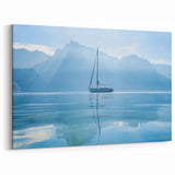 Scenic Geneva Artwork - Sailboat on Lake Geneva Photography Prints