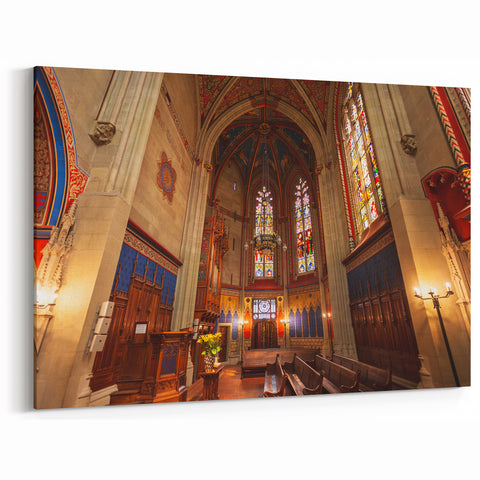 Geneva Framed Art - Stunning Cathedral Interior Geneva Photography Prints