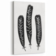 Mid Century Modern Art - Minimalist Geometric Wall Decor - Black & White