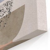 Mid Century Modern Art - Retro Geometric Abstract Shapes in Mixed Tones