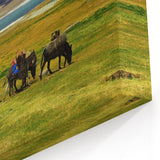China Regional Art - Tibetan Nomadic Life Canvas and Framed Wall Art