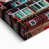 Tibetan Scenery Art - Vibrant Tibetan Village Canvas and Framed Prints