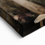 Calm Forest Mushroom Wall Art - Botanical Nature Canvas Print