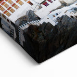 Scenic Tibet Wall Art - Majestic Monastery in Mountain Landscape