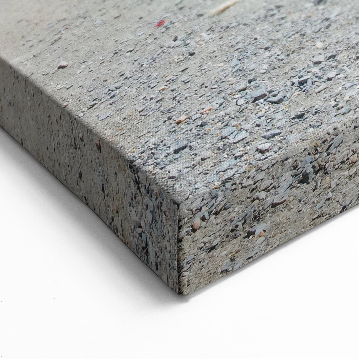 Traditional Tibet Wall Art - Yak by Lake in Mountain Landscape