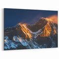 Tibet Wall Art - Dramatic Sunlit Mountain Peaks
