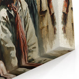 Traditional Tibet Wall Art - Portrait of Tibetan Locals