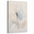 Minimalist Abstract Wall Art - Soft Flowing Curves in Neutral Tones